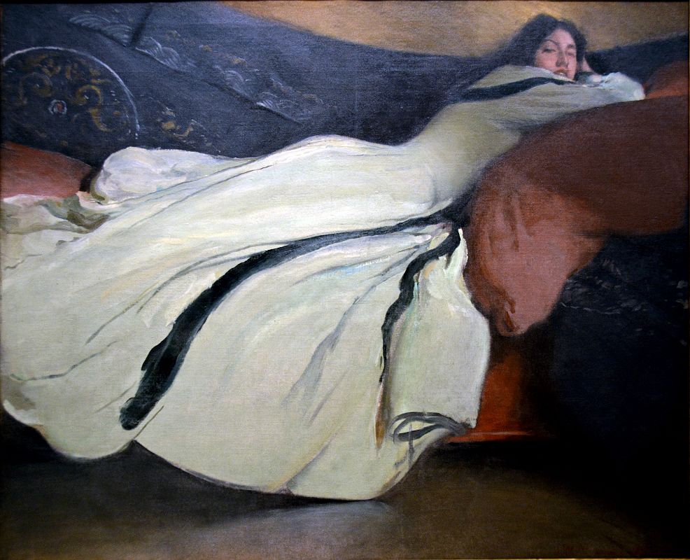 768 Repose - John White Alexander 1895- American Wing New York Metropolitan Museum of Art